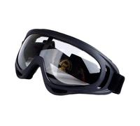 QUXVUIS Cycle Protective Goggles Easy To And Store Must-have Gear For Cyclists Comfortable And Lightweight Ski Goggles, Black -transparent