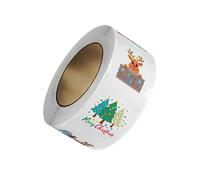 QUXVUIS Deck Out Presents with Holiday Joy Using Christmas Theme Stickers Full of Blessings Serving As Heartfelt Message.Whether Expressing Gratitude Or Conveying Blessings