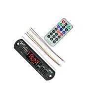 QUXVUIS Decoding Board BT Decoding Audio Module Versatile Performance With FM And USB Features ADVANTAGEPower Failure Memory Function. Board Radio Module BT Receiver