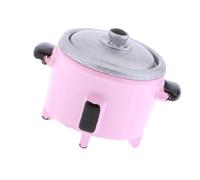 QUXVUIS Delicate Dollhouse Rice Cooker Dollhouse Kitchen Furniture Adds Life Atmosphere To Experience Kitchen Accessories Appliances