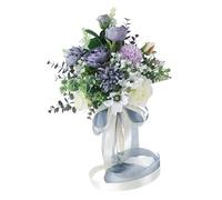 QUXVUIS Delightful Wedding Bouquet Featuring Silk Flowers As Home Centerpieces And Decor Items Bringing Romantic Atmosphere. Wedding Bouquet Bridal Bridesmaid