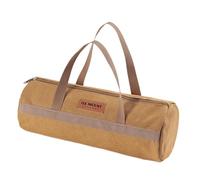 QUXVUIS Designed With Portability In Mind Camping Tent Stake Storage Bag Keeps All Essential Tools Secure And Handy Tent Stakes Storage Bag Canvas Tool Pocket, brown
