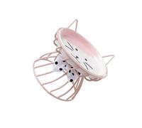 QUXVUIS Detachable Food Dispenser Cat Dog Bowls Making Feeding Quick And Practical While Promoting Healthy Habits Pet Food Water Bow Feeder Drinker Cat Dog, Pink