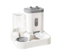 QUXVUIS Detachable Lightweight Drinking Travel Supply For Cats Offering Enhanced Comfort During Feeding Across All Situations Automatic Water Fountain Feeding, gray, 28x25x26cm