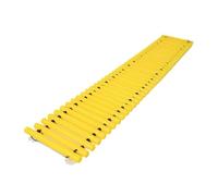 QUXVUIS Develop Motor Skills Through Engaging Play With Sensory Stepping Toy Training Equipment Encouraging Physical Balance Growth Baby Outdoor Balance, yellow, 150x28.5cm