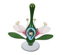 QUXVUIS Dicot Flower Model Peach Blossom Model Essential Teaching Aid To Guide Students In Understanding Flower Anatomy Structure Bouquet Peach