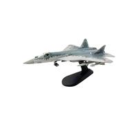 QUXVUIS Diecast Aircraft Fighter Model Planes Diecast Plane Elegant Unique Piece For Study Room Or Office Airplane Mode Fighter Jet Model 1:72 SU-57 Planes