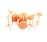 QUXVUIS Dioramas 1/64 Scenario Model Accessories Drum Kit Exquisite Decorative For Miniature Train Landscapes Miniature Scenes Model Drum Percussion Instrument