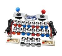 QUXVUIS DIY Arcade Joystick Kit 5P Joystick With Button For Zero Delay Gaming Experience Zero Delay Arcade USB Board With USB