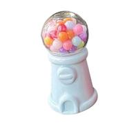 QUXVUIS DIY Mini House Accessory Mini Candy Catcher Children Will Love Unique Toy Delightful Addition To Collection Miniature Candy Machine 1/12 Doll House Decor Toy, Blue, 3cm