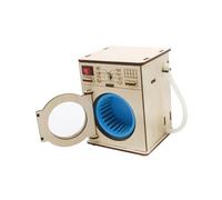 QUXVUIS DIY Wooden Science Experiment Learning Kits Promoting Practical Skills And Creative Thinking Through Interactive Play DIY Washing Machine Model Kits Building Toys
