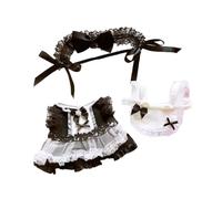 QUXVUIS Doll Maker’s Delight Awaits When Choosing Plush Doll Clothes Set Includes Headdress Dress Promises Style Variety Plush Clothes Maid Set Headdress