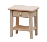 QUXVUIS Dollhouse Home Decor Ornament Decoration Inspiring Decorative For Little Ones To Unique Dollhouse Stories 1:12 Scale Doll House End Table With Drawer