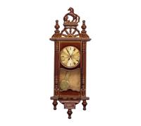 QUXVUIS Dollhouse Wall Clock Charming Accessory For 1 12 Scale Miniatures Adds Character With Elegant Craftsmanship And Artistic Appeal Dollhouse Model Miniature Furniture Decoration