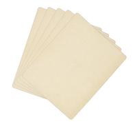 QUXVUIS Double Sided Eyebrow Practice Skin Silicone Blank Microblading No Ink Needed Body Art Training Stencil for Beginner, 5pcs