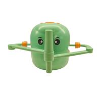 QUXVUIS Drawing Robot Toy Fun Learning Experience For Kids Cute Educational Tool With 100 Word Cards 2 Paintbrushes Data Cable Interactive Educational Drawing Robot For Kids, green, 110x110x125mm