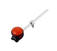 QUXVUIS Drum Hammer Metal Structure Beating Prop Instrument Supplies Non-slippery Mallet Beater Exquisite Drums Stick Percussion Part, Orange, WC41