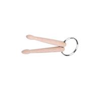 QUXVUIS Drumstick Keychain Stylish Mini Drum Stick Key Ring Pendants Decoration On Bags Phones And Keys Is Durable For Long Time GiftMiniature Drumstick Pendant Also Present