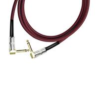 QUXVUIS Durable Audio Cable Guitar Cable 10 Ft Electric Guitar Bass Amp Cord Noise Free Low Distortion Longer Life Noise Free Noiseless Professional