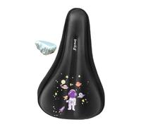QUXVUIS Durable Children’s Bike Seat Cover Includes Soft Silicone Cushion And Waterproof Features For Riding Comfort Small Bicycle Saddle Pad Rain Cover Waterproof, M Astronaut