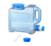 QUXVUIS Durable Drinking Container And Portable Camping Water Jug Ensures Safe And Odorless Water Intake While Enjoying Nature Portable Emergency Storage For Car Driving, Blue, 7.5L