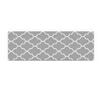 QUXVUIS Durable Kitchen Carpet Anti Fatigue Cushioned Providing Essential Support And Stability While Working In High Traffic Areas Antifatigue Small Runners, Grey, 150x45cm