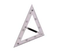QUXVUIS Durable Math Geometry Equipment Large Ruler Teacher Supplies Angle Rulers Essential Tools For Geometry 60 Degree Triangle Plate Whiteboard Teaching Tool, Clear, 45 Degree Ruler