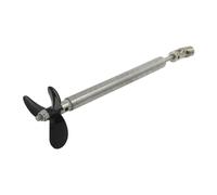 QUXVUIS Durable RC Boat Drive Shaft With Threads And Slots High Efficiency Rustproof Parts Suitable For Model Boats Remote Control Boat Shaft With Sleeve, 10x5cm 6.00mm