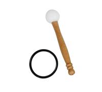QUXVUIS Durable Rubber Mallet Stick for Crystal Singing Bowls Amplify Power