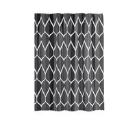 QUXVUIS Durable Shower Curtain - Easy To Install And Eco-friendly Polyester Shower Curtain Waterproof Waterproof, Black agile, 300 * 200 cm