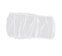 QUXVUIS Dustproof Birdcage Accessories Bird Cage Neat And Tidy With Elastic Cover Mesh Designed To Fit Various Cage Sizes Indoor Covering Birdcage Elastic Cover Protector, white, M