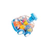 QUXVUIS Dynamic Music Mechanical Gear Toy Offering Exciting Learning Opportunities Through Mechanical Movement Music Gear Toy Transparent Pull Back , Blue , 10x7x10cm