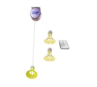 QUXVUIS Dynamic Self Training Badminton Trainer Indoor Exercise Fun Badminton Practice Equipment For Kids Adults Enjoying Active Lifestyle Indoor Training Tool Balls