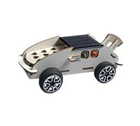 QUXVUIS Easy To Assemble Solar Powered Car Kits Fun And Engaging Educational Resources For Kids Exploring Physics DIY Model Educational Technology Learning Toys