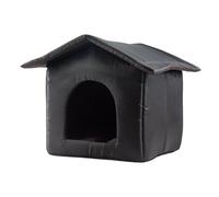 QUXVUIS Easy To Clean Makes Waterproof Cat House For Strays Effortlessly Maintainable And Functional Year Round Pet House Winter Oxford Cloth Stray Cats Shelter