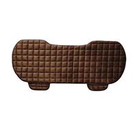 QUXVUIS Easy-to-Install Car Seat Cover - Affordable Upgrade For Any Car Plush Universal Cushion Auto High Quality Lint, Brown back row