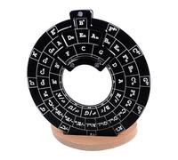 QUXVUIS Easy To Learn Round Music Melody Tool Essential Resource For Beginners And Intermediate Musicians Exploring Chords Round Music Melody Tool Musical Educational