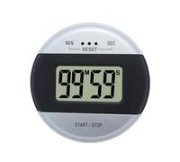 QUXVUIS Easy To Read LCD Display Timer Digital Kitchen Timer Teaching Fitness And Cooking Timing Can Count Up To 99 Minutes And 59 Seconds. For Various Uses Such As Homework