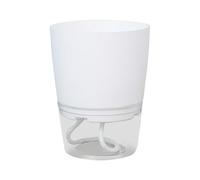 QUXVUIS Eco Friendly Durable Flowerpot Mold Absorbs Water To Plants Well Nourished With Low Maintenance Approach Clear Planter Flower Pot Soilless Water Absorbing