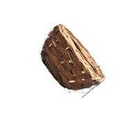 QUXVUIS Eco-Friendly Rustic Birdhouse Premium Bamboo Sanctuary For Nesting Birds Yard Lawn Porch Bird Hut Ornament Cage Lover Gift Which Is Sturdy Bird House Outside Outdoor Bamboo Woven Nest