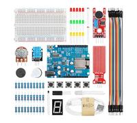 QUXVUIS Education Complete Set For Programming Basic Starter Kit Detect Obstacles D1ESP8266 WiFi R3 Component With Kit