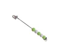 QUXVUIS Educational Wooden Sensory Toy for Busy Board Practical Skill Acquisition for Indoor Exploration , Green , 24cm