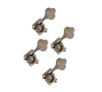 QUXVUIS Electric Bass Tuning Pegs Knobs Provide Opened Structure Delivering Precise Tuning Capability Essential For Bands And Performers Machine Heads Keys, 4R Bronze, 82mm-88mm