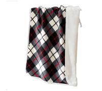 QUXVUIS Electric Blanket Heating Blankets Shawl Knee Foot Legs Body Warmer Pad Accessory Home Living Room Bedroom Dormitory, Red Plaid