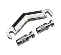 QUXVUIS Electric Guitar Bridge 6 Strings With 2 Screws Supporting Musicians In Achieving Reliable Tone Across Various Playing Styles Guitar Bridge Saddle Accessories Easy To Install