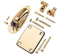 QUXVUIS Electric Guitar Roller String Tree String Retainer Guide With Screws For Guitar Maintenance Making Performance Smoother With Purer Tones. 2x Roller Trees 1x Load Socket, Style D