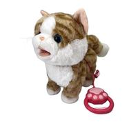 QUXVUIS Electric Plush Toys Walks And Talks Engaging Children With Fun Features While Encouraging Imaginative Pretend Play Stuffed Cat Plush Kids Toddlers Room Decoration , Style C