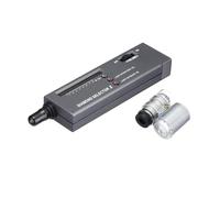 QUXVUIS Electric Portable Stone Tester with LED Light Magnifying Glass Jewellery Detector with Alarm Testing Identification