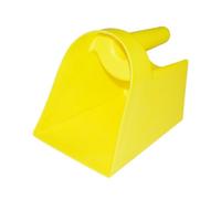 QUXVUIS Enclosed Feed Scoop For Horse Ranchers Keeps Feeding Routine Clean And Safe Efficiently Daily Can Be Firmly Upright When Filled With Food Heavy Duty Stackable Feed Scoop For Livestock