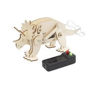 QUXVUIS Engaging Science Experiment Dinosaur Model DIY Wooden Kit Fun Educational Learning Experience Fostering Kids Innovative Abilities Education Dinosaur